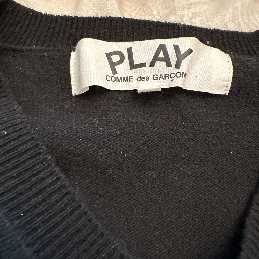 Comme des Garçons Play Black Sweater